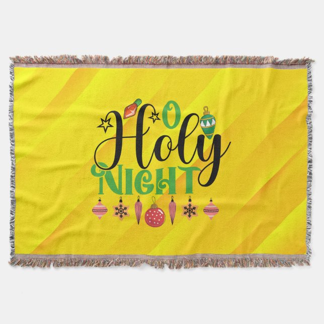 O Holy Night-84603 Throw Blanket (Front)