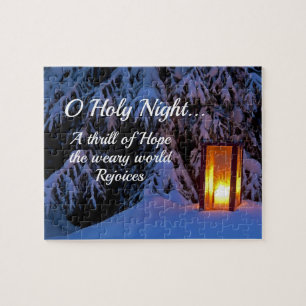 "O Holy Night" Beloved Christmas Carol Jigsaw Puzzle