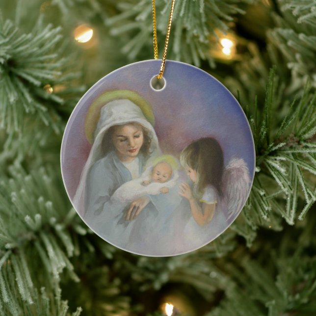 O Holy Night Ceramic Tree Decoration (Tree)