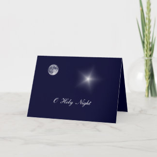 O Holy Night Christmas Card
