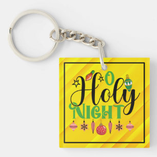 O Holy Night Key Ring