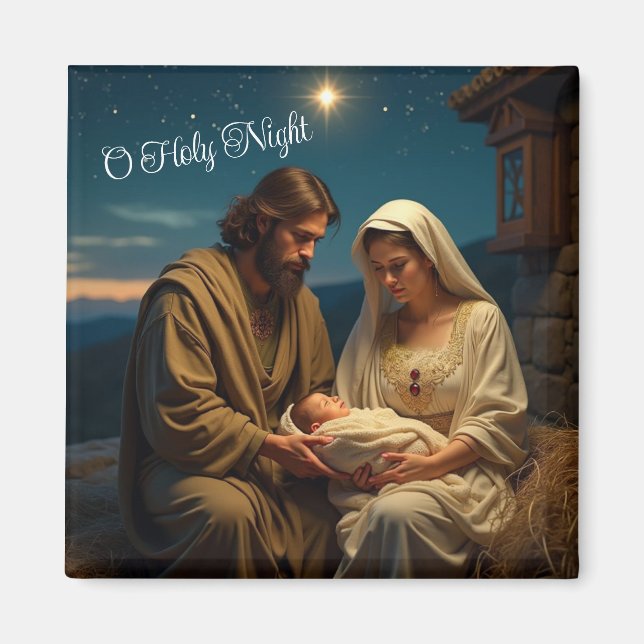 O Holy Night Magnet (Front)