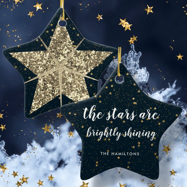 O Holy Night | Stars are Brightly Shining Family  Ceramic Tree Decoration (Creator Uploaded)