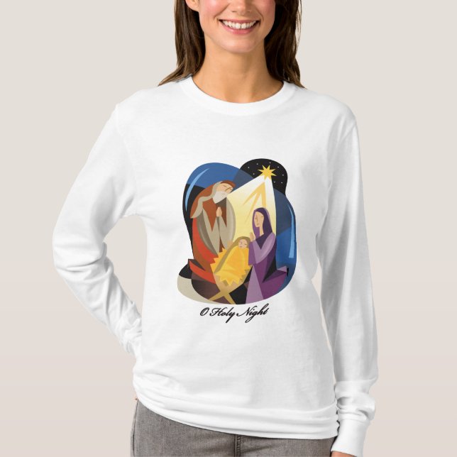 O Holy Night T-Shirt (Front)