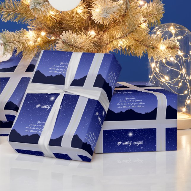 O Holy Night Wrapping Paper (Holidays)