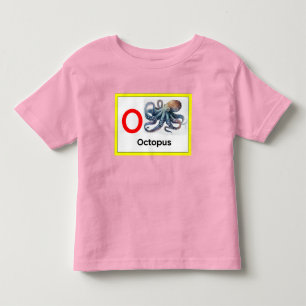 O is for Octopus Toddler T-Shirt