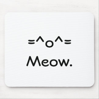 =^o^=Meow. Mouse Mat