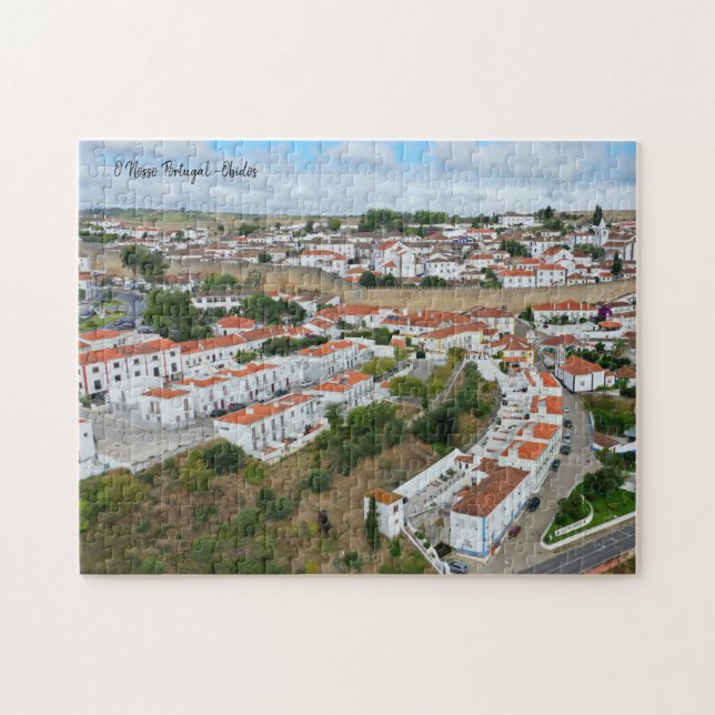 O Nosso Portugal- Obidos Jigsaw Puzzle (Horizontal)