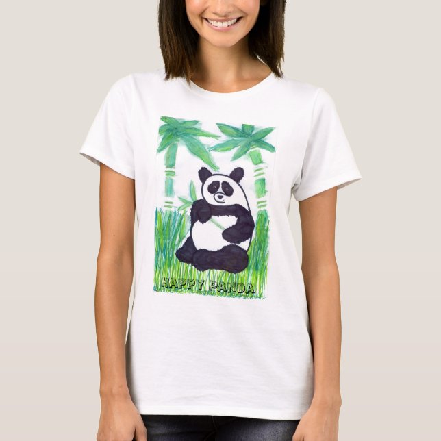 O.O. Happy Panda T-Shirt (Front)