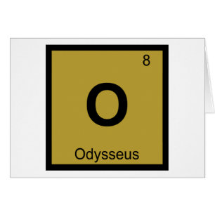 O - Odysseus Chemistry Periodic Table Symbol Greek