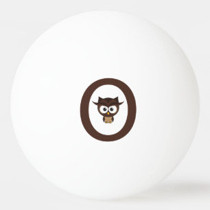 O - Owl Ping Pong Ball
