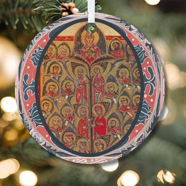 O Radix Jesse Tree of Jesse Advent Metal Tree Decoration (Creator Uploaded)