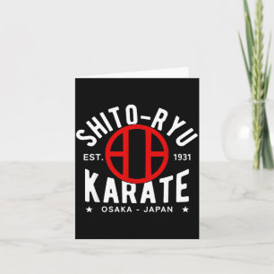 O Ryu Karate Do Martial Arts Japan Tokyo Card