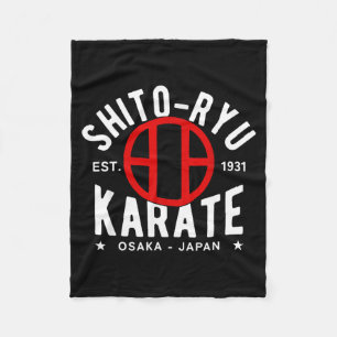 O Ryu Karate Do Martial Arts Japan Tokyo Fleece Blanket