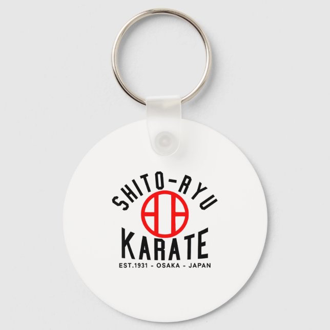 O-ryu Karate Japan Martial Arts  Key Ring (Front)