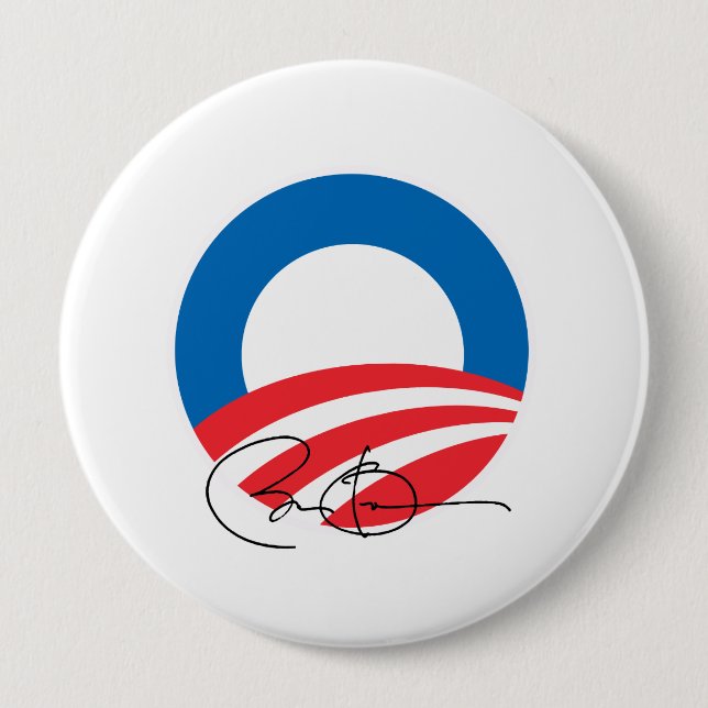 O SIGNATURE.png 10 Cm Round Badge (Front)