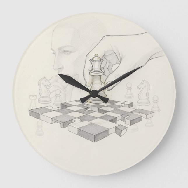 O Tempo da Estratégia Large Clock (Front)