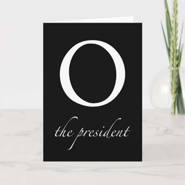 O | the president Card (Front)