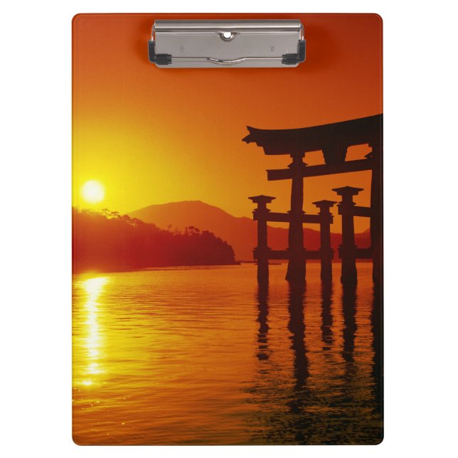 O-Torii Gate, Itsukushima shrine, Miyajima, Clipboard (Front)