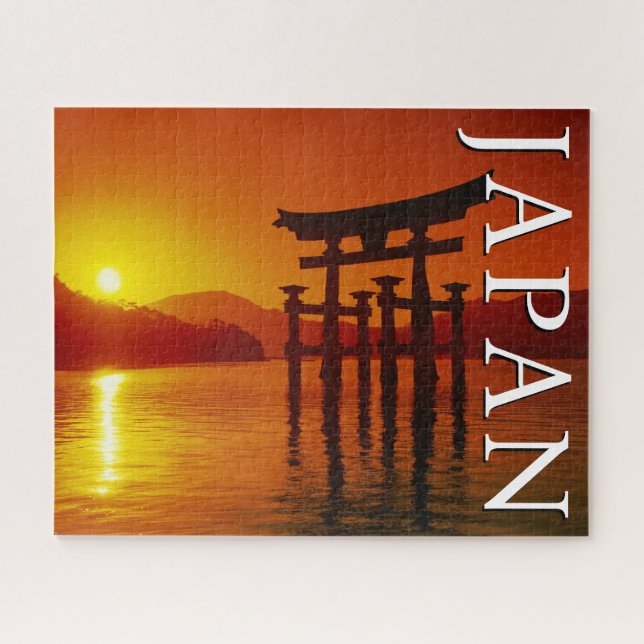 O-Torii Gate, Itsukushima Shrine | Miyajima, Japan Jigsaw Puzzle (Horizontal)