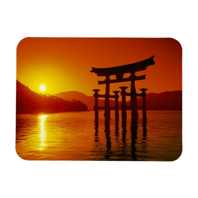 O-Torii Gate, Itsukushima shrine, Miyajima, Magnet (Horizontal)