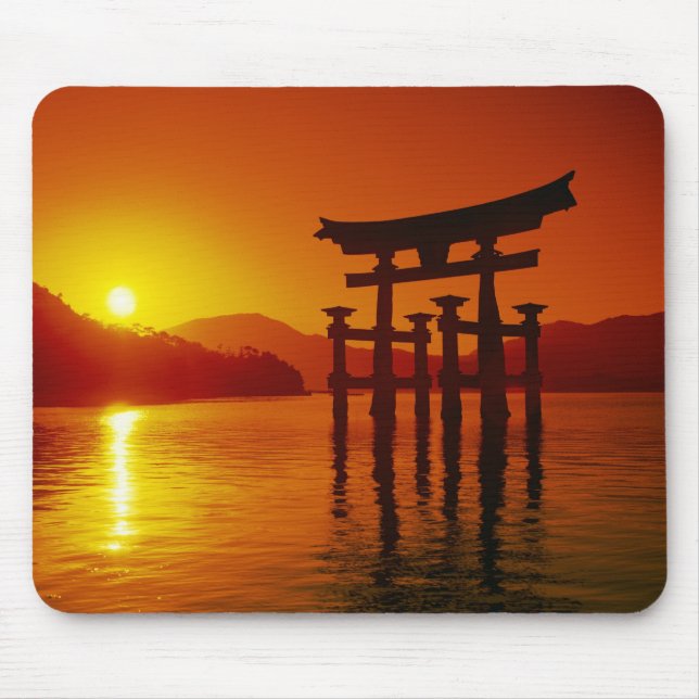 O-Torii Gate, Itsukushima shrine, Miyajima, Mouse Mat (Front)
