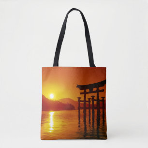O-Torii Gate, Itsukushima shrine, Miyajima Tote Bag