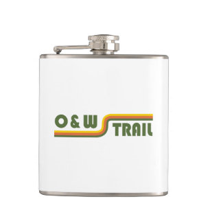 O&W Rail Trail Hip Flask