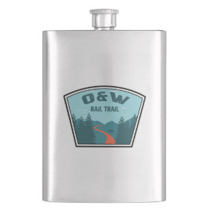 O&W Rail Trail Hip Flask