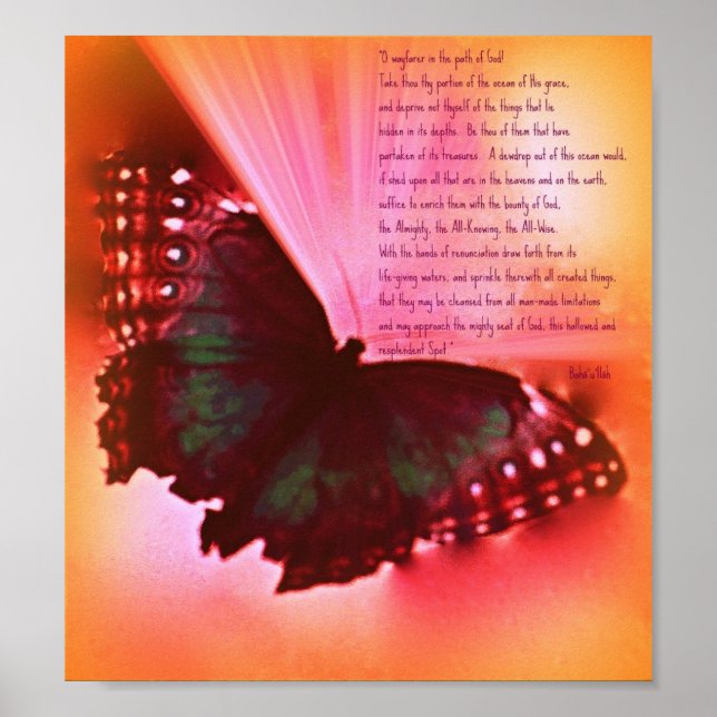 O Wayfarer Poster (Front)