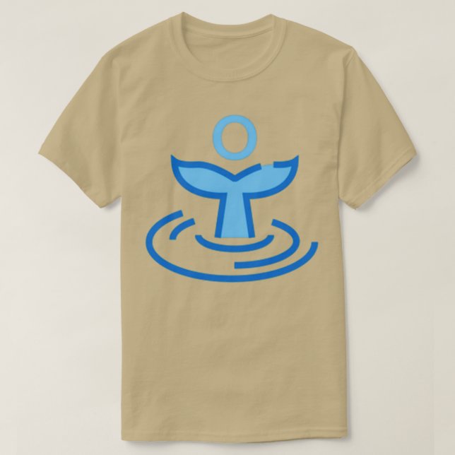 O Whale Tail T-Shirt (Design Front)