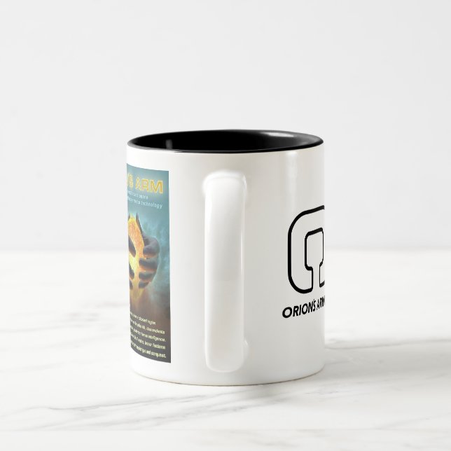 OA basic Logo and graphic mug (Handle)