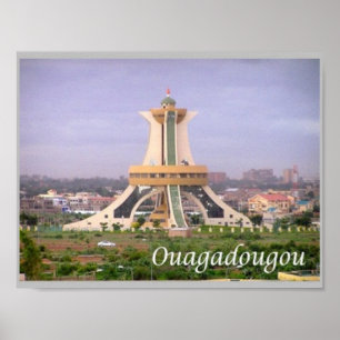 Oagadougou Faso - Poster