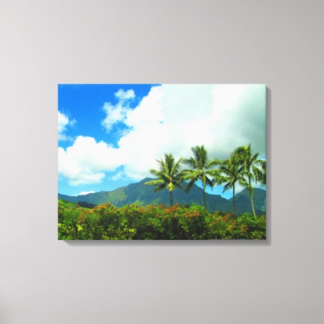 OAHU HAWAII #6 CANVAS PRINT (Front)