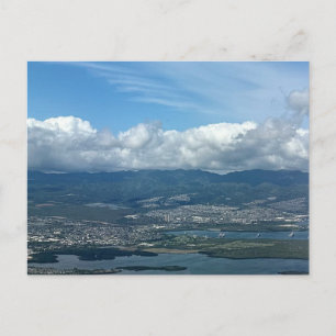 Oahu Hawaii Aerial Photography  Postcard