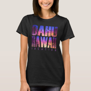 Oahu Hawaii Beach Summer Vacation Matching Family T-Shirt