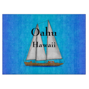 Oahu Hawaii Cutting Board