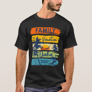 Oahu Hawaii Hawaiian Vacation 2022 Matching Family T-Shirt