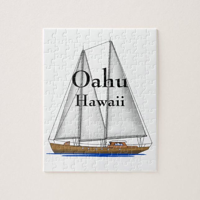 Oahu Hawaii Jigsaw Puzzle (Vertical)