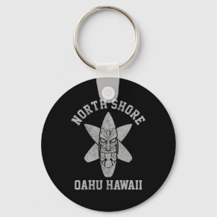 Oahu Hawaii North Shore Surf Beach Surf Surfer Gif Key Ring