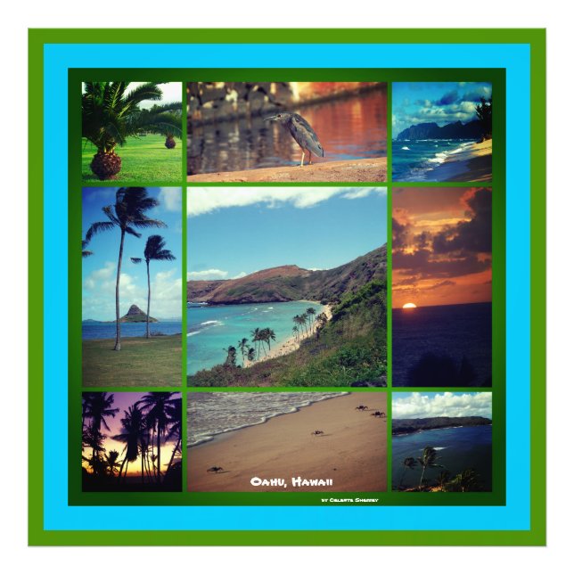 Oahu, Hawaii  Photo Print (Front)