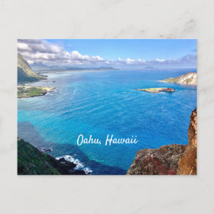 Oahu, Hawaii Postcard