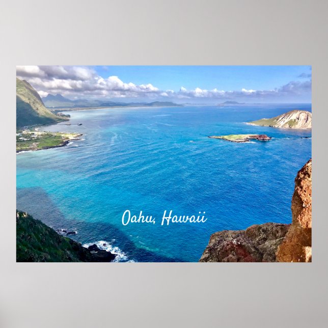 Oahu, Hawaii  Poster (Front)