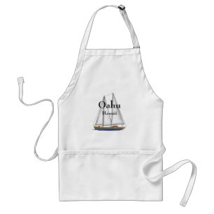 Oahu Hawaii Standard Apron