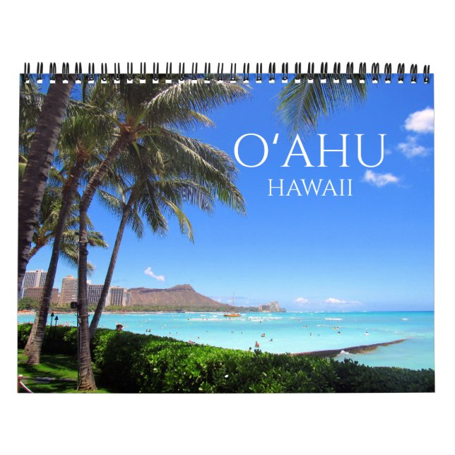 o'ahu hawaii usa 2026 calendar (Cover)