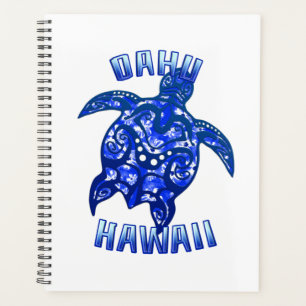 Oahu Hawaii Vacation Tribal Turtle Planner