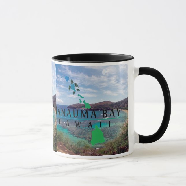 Oahu Island Turtle Mug (Right)