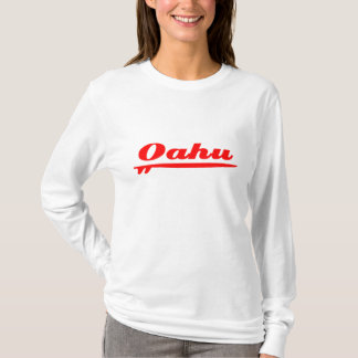 Oahu surfboard red T-Shirt