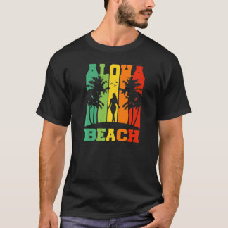 Oahu Tropical Island Maui Beach Party Hawaii T-Shirt