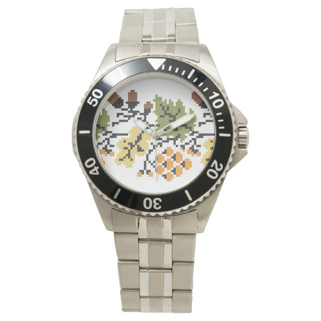 Oak autumnal background watch (Front)